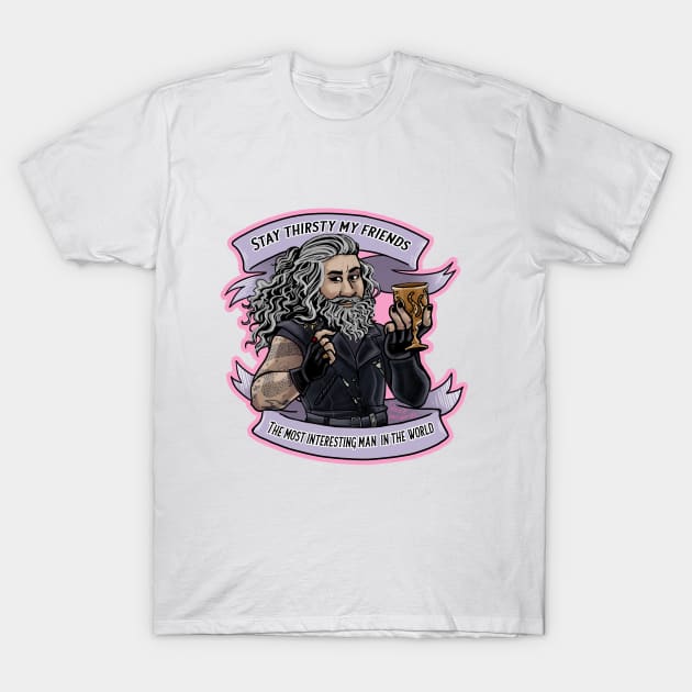 Blackbeard, the most interesting man in the world T-Shirt by swinku